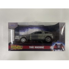 Delorean Regreso al futuro Time Machine vehículo metal escala 1/32 13 cm