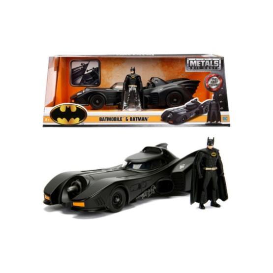 Batmobile Batman 1989 DC Comics vehículo metal escala 1/12 20 cm