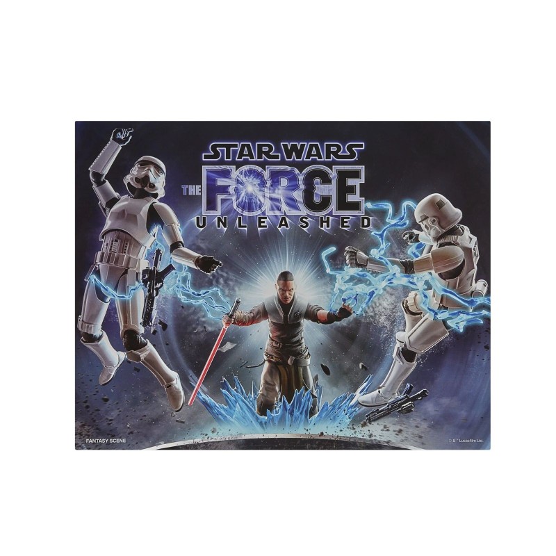 Starkiller & Stormtroopers Fantasy Scene The Force Unleashed The Black series fig 15 cm