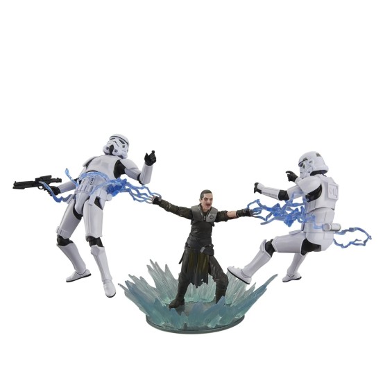 Starkiller & Stormtroopers Fantasy Scene The Force Unleashed The Black series fig 15 cm