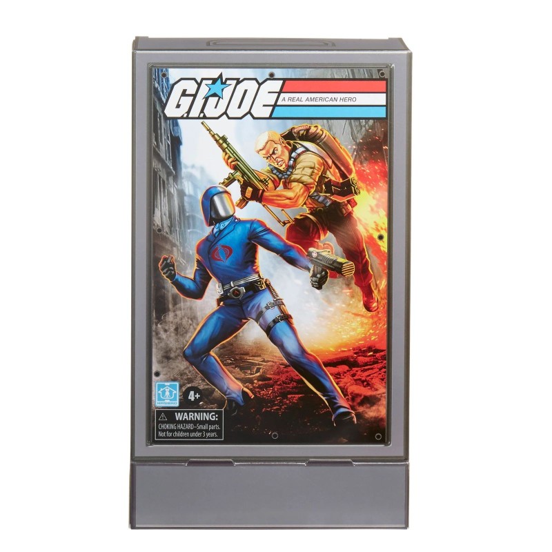 Duke Vs. Cobra Commander G.I. Joe retro Collection re-issuePack 2 figuras 9.5 cm