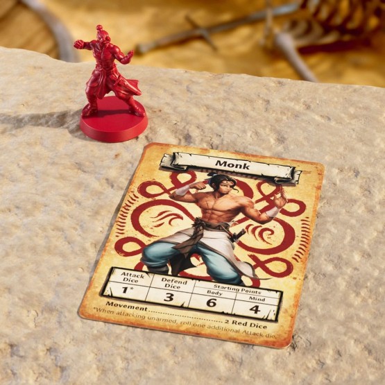 Path of the Wandering Monk HeroQuest Hero Collection edición en inglés