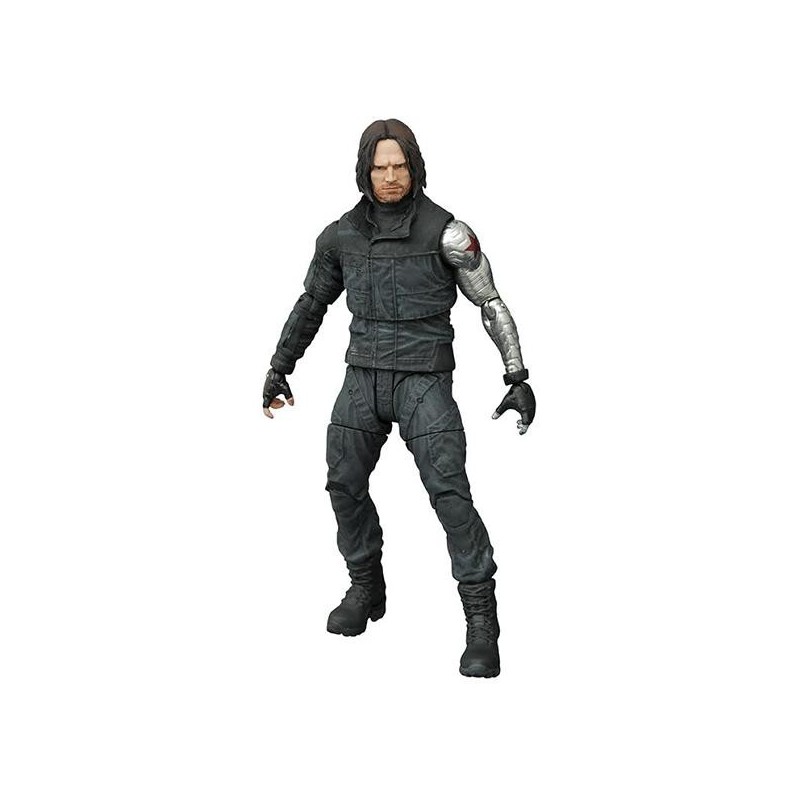 Winter Soldier Marvel Select Civil War figura 18 cm