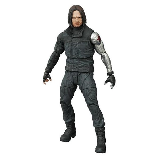 Winter Soldier Marvel Select Civil War figura 18 cm