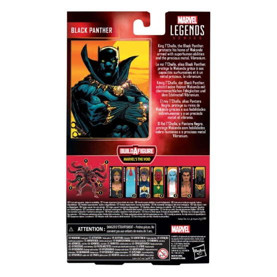 Black Panther Marvel Legends BAF: The Void  figura 15 cm