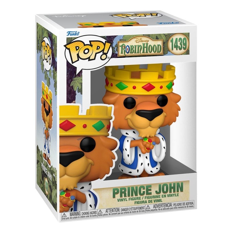 Funko POP! 1439 Prince John (Robin Hood)