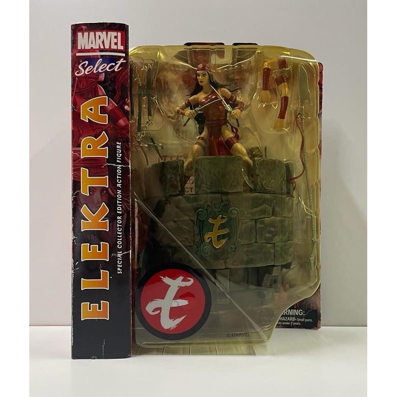 Elektra Marvel Select figura 18 cm