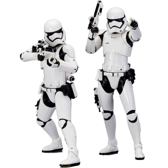 First Order Stormtrooper Pack firmada por David M. Santana KOTOBUKIYA ARTFX+