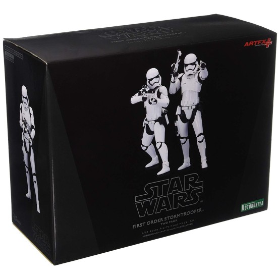 First Order Stormtrooper Pack firmada por David M. Santana KOTOBUKIYA ARTFX+