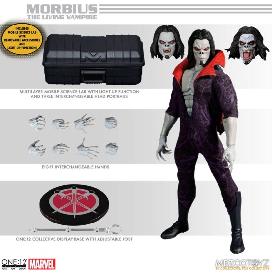Morbius  ONE:12 con luz figura escala 1/12