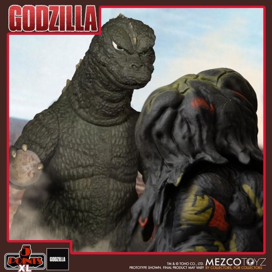 Godzilla Vs. Hedora: Burbuja Tóxica 5 Points  XL deluxe box pack 2 figuras  12 cm