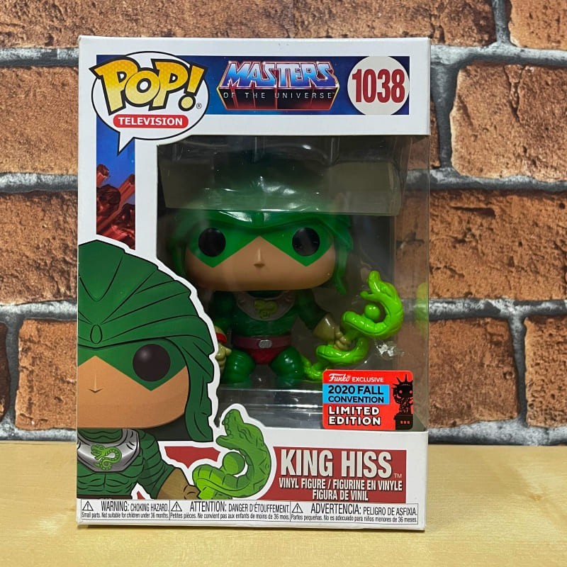 Funko POP! 1038 King Hiss 2020 fall Convention (Master of the Universe)