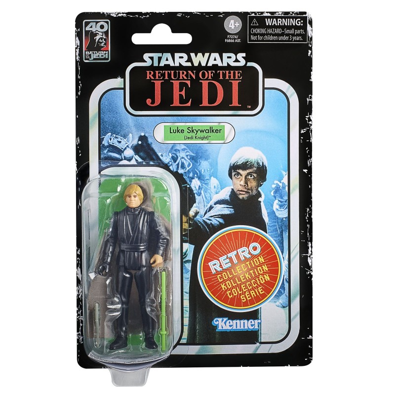 Luke Skywalker (Jedi Knight) retro collecton SW: Return of the Jedi figura 9,5 cm