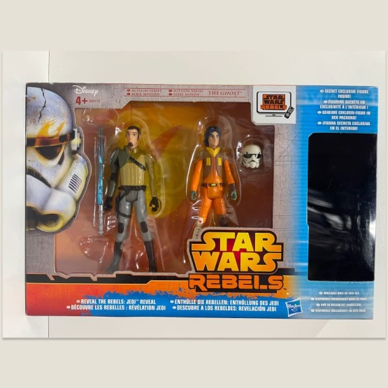 Star Wars Rebels Mission Series Pack de 3 Figuras Jedi Reveal The Ghost Exclusive 10 cm