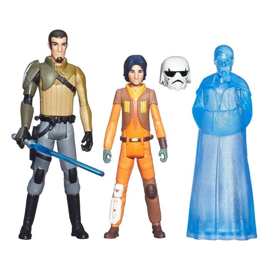 Star Wars Rebels Mission Series Pack de 3 Figuras Jedi Reveal The Ghost Exclusive 10 cm