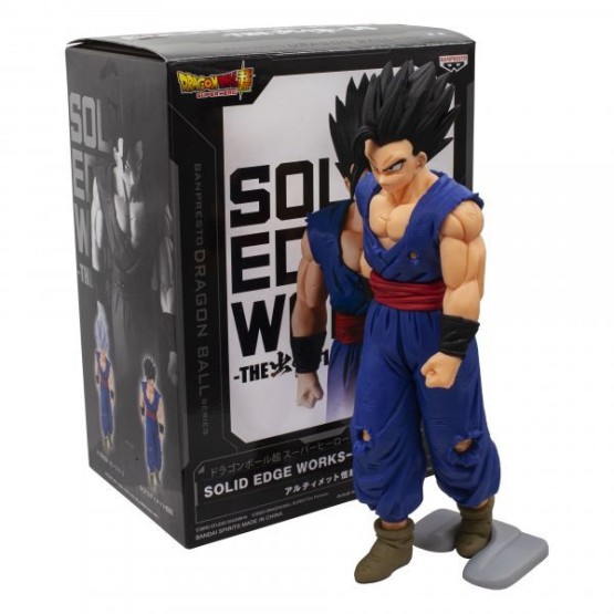 Gohan Ultimate Dragon Ball Super: Super Hero Solid Edge Works vol. 14 figura 14 cm