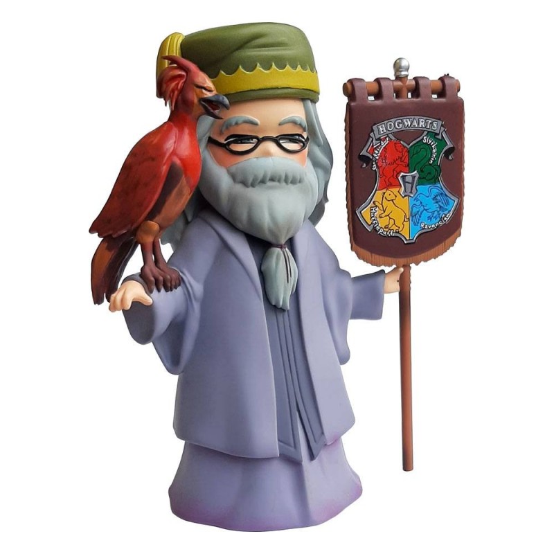 Dumbledore & Fumseck Harry Potter figura 15 cm