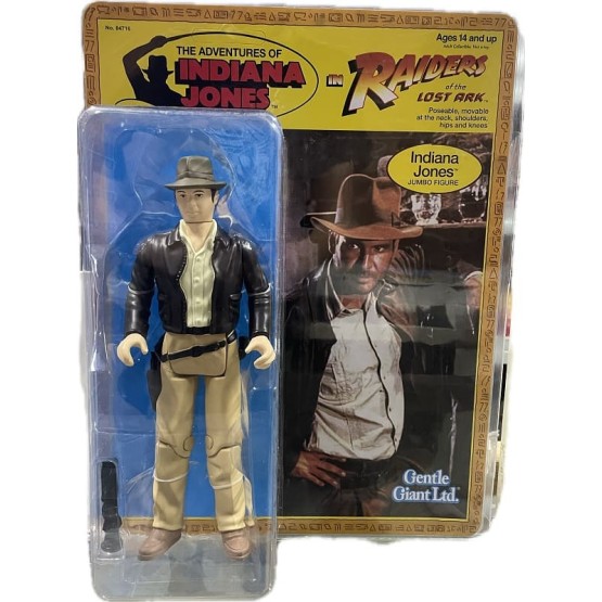 Indiana Jones Jumbo Kenner vintage Indiana Jones: en busca del Arca perdida figura 30 cm
