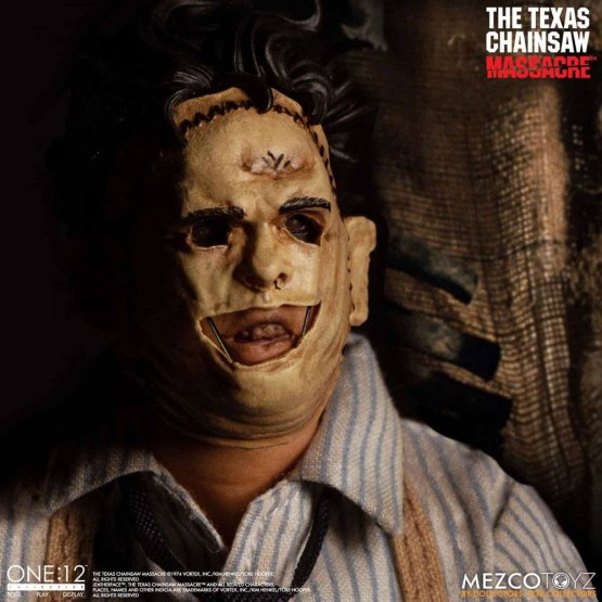 Leatherface The Texas Chainsaw Massacre ONE:12 figura escala 1/12 17 cm