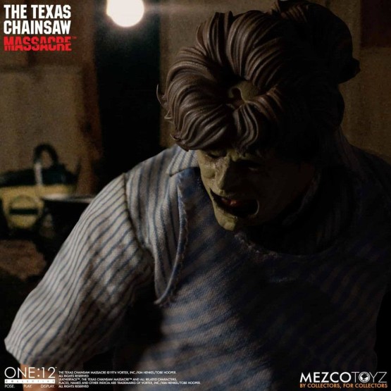 Leatherface The Texas Chainsaw Massacre ONE:12 figura escala 1/12 17 cm