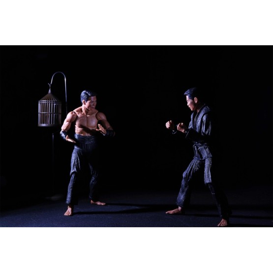 Oroku Saki & Hamato Yoshi TMNT 1990 pack de figuras 18 cm
