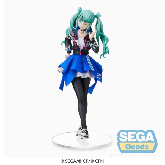 Hatsune Miku Project Sekai Street Colorful Stage figura 21 cm