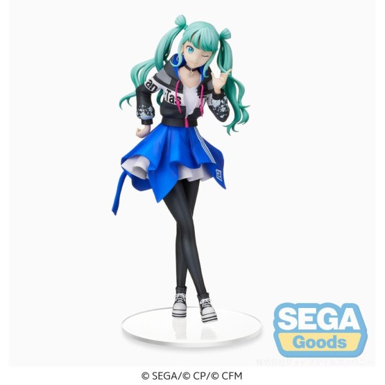 Hatsune Miku Project Sekai Street Colorful Stage figura 21 cm