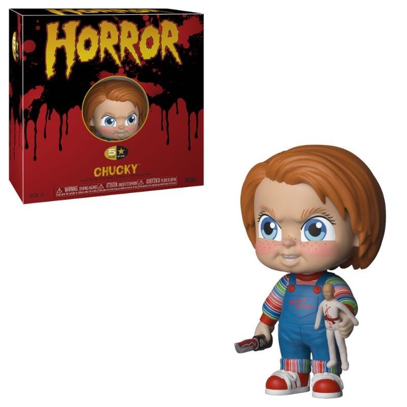 Horror Figura Vinyl 5 Star Chucky 9 cm