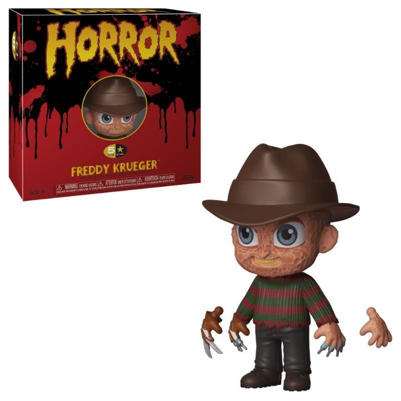 Horror Figura Vinyl 5 Star Freddy Krueger 9 cm