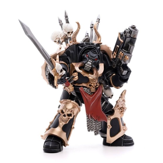 Warhammer 40k Figura 1/18 Black Legion Brother Gnarl 17 cm