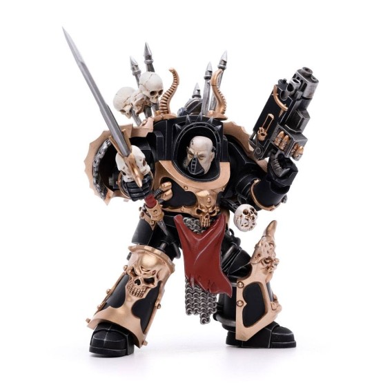 Warhammer 40k Figura 1/18 Black Legion Brother Gnarl 17 cm