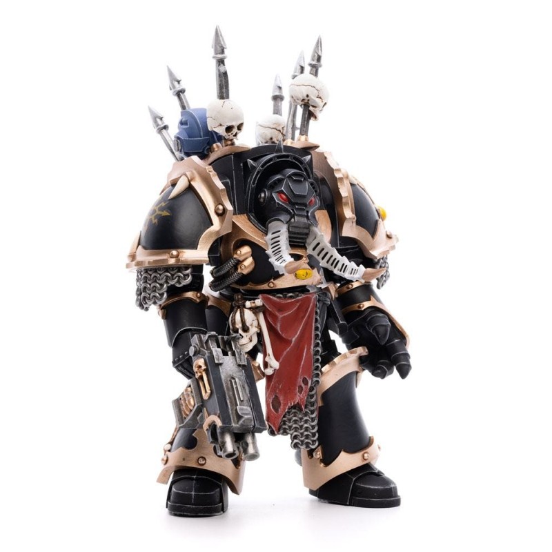 Warhammer 40k Figura 1/18 Black Legion Brother Bathalorr 17 cm