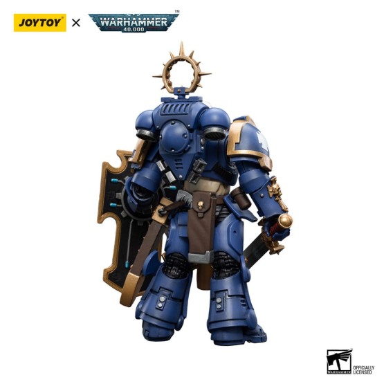 Warhammer 40k Figura 1/18 Ultramarines Bladeguard Veteran 02 12 cm