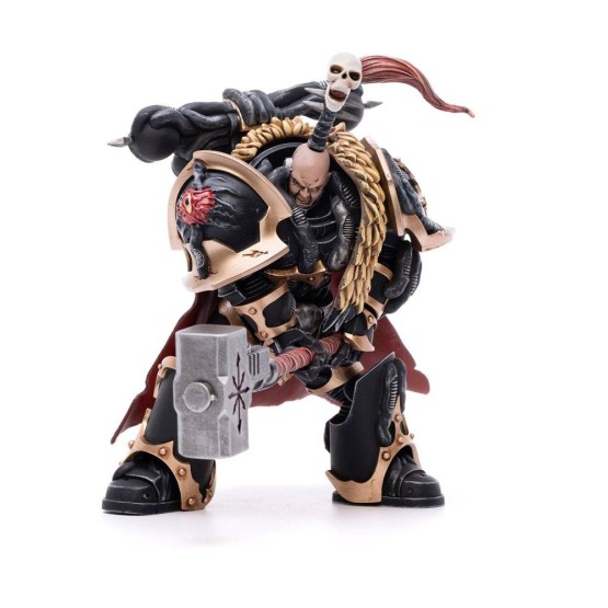 Warhammer 40k Figura 1/18 Black Legion Chaos Lord Khalos the Ravager 16 cm