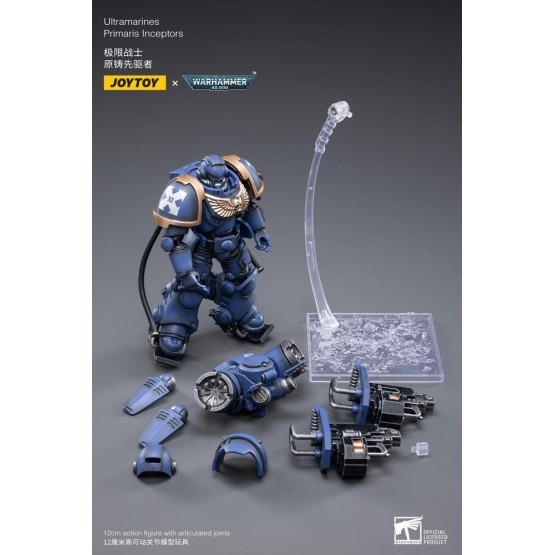 Warhammer 40k Pack de 3 Figuras 1/18 Ultramarines Primaris Inceptors 12 cm