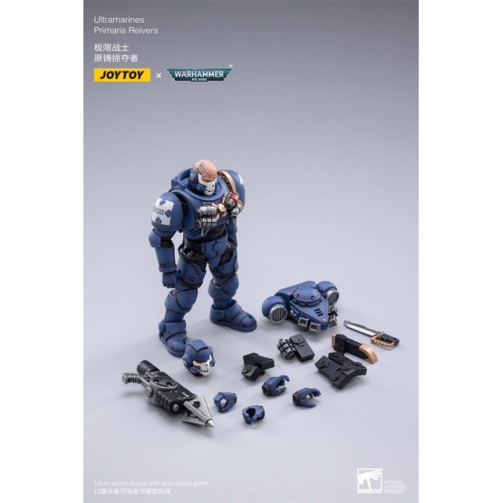 ULTRAMARINES PRIMARIS REIVERS SET 3 FIGURAS 12 CM 1/18 WARHAMMER 40K JT2221