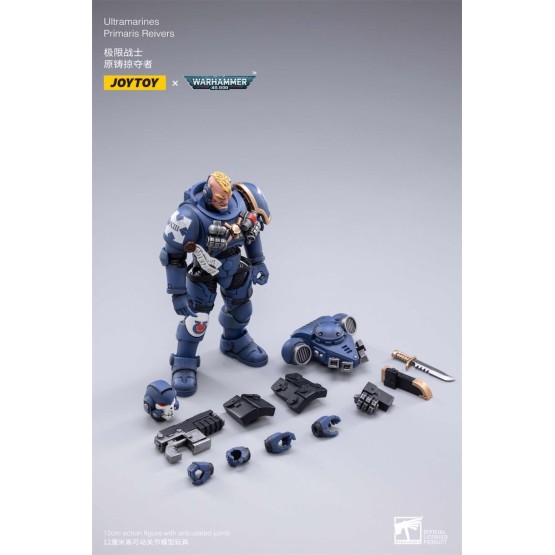 ULTRAMARINES PRIMARIS REIVERS SET 3 FIGURAS 12 CM 1/18 WARHAMMER 40K JT2221