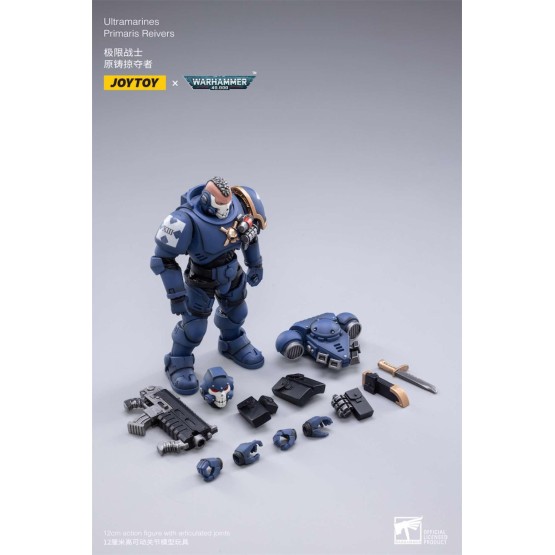 ULTRAMARINES PRIMARIS REIVERS SET 3 FIGURAS 12 CM 1/18 WARHAMMER 40K JT2221