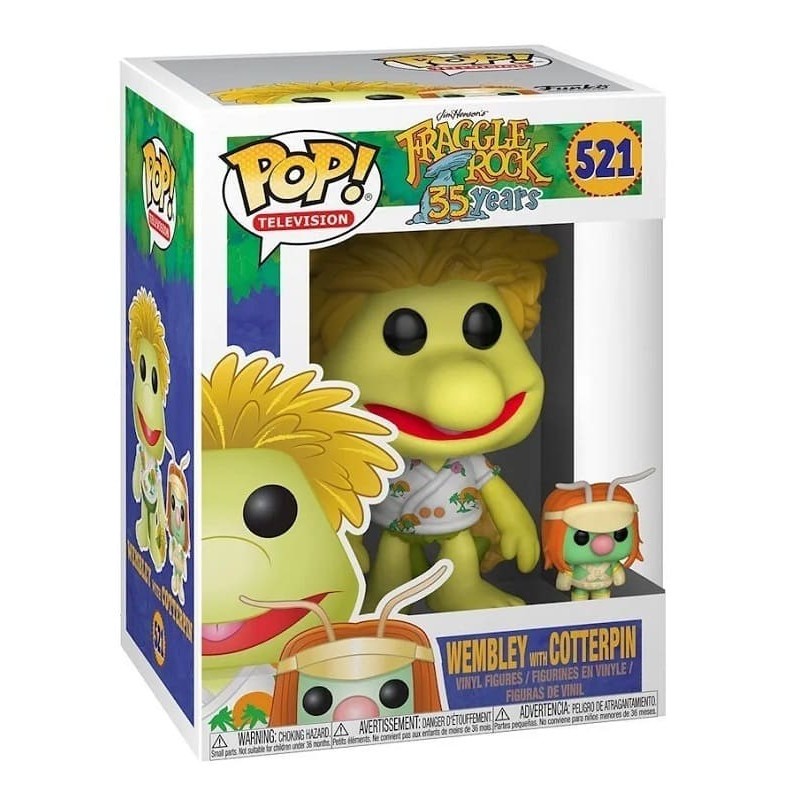Funko POP! 521 Wembley with Cotterpin (Fraggle Rock)