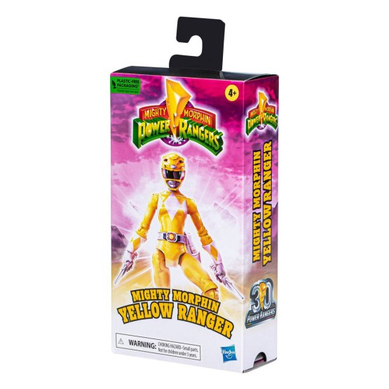 Yellow Ranger Migthy Morphin Power Rangers figura 15 cm