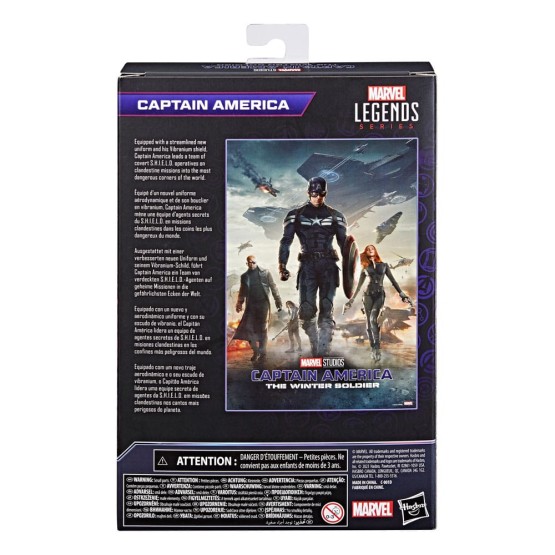 Captin America Marvel Legends The Infinity Saga The Winter Soldier figura 15 cm