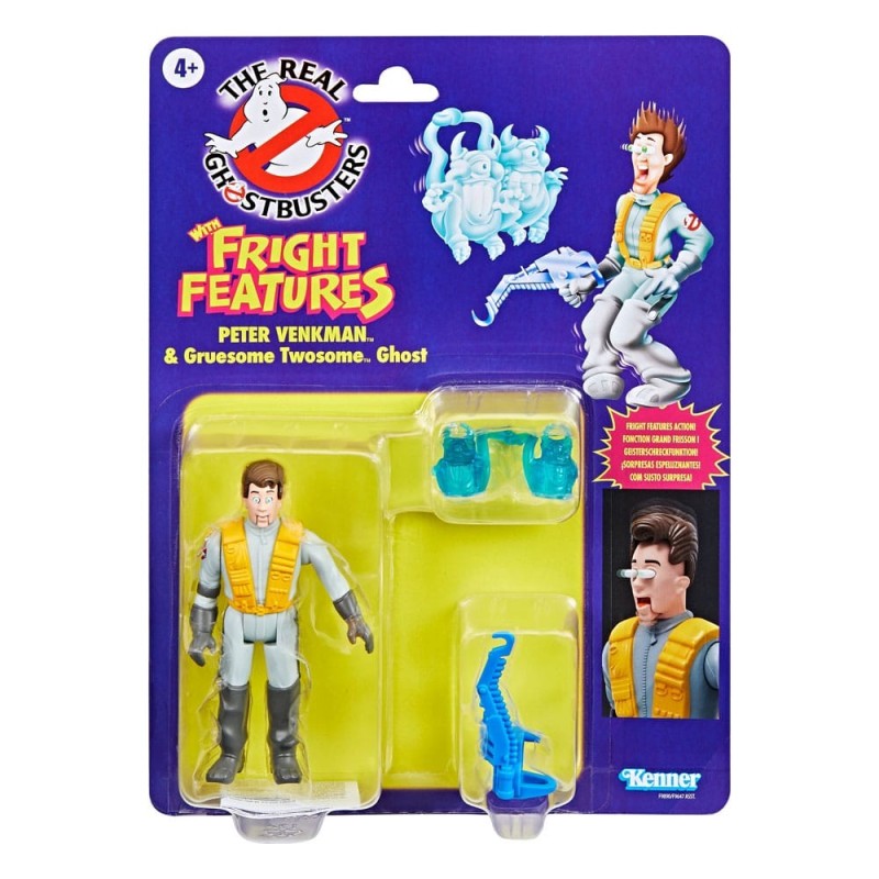 Peter Venkman & Gruesome Twosome Ghost The Real Ghostbusters figura 15 cm