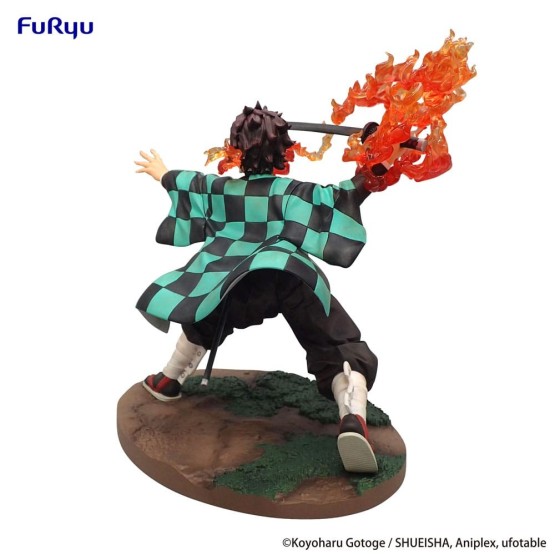 Tanjiro Kamado Demon Slayer Exceed Creative figura 17 cm