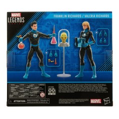 Frankilin Richards & Valeria Richards Marvel Legends Fantastic Four pack 2 figuras 15 cm