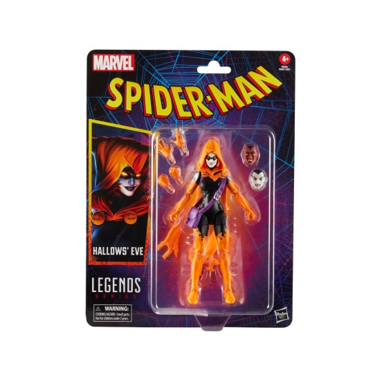 Hallow's Eve Marvel Legends retro Spider-Man figura 15 cm