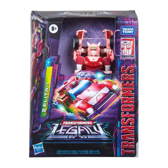 Elita-1 Transformers Legacy Deluxe Class figura 14 cm