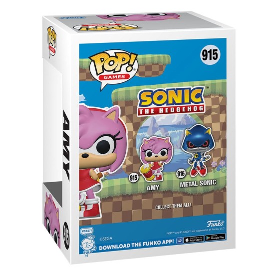 Funko POP! 915 Amy (Sonic The Hedgehog)