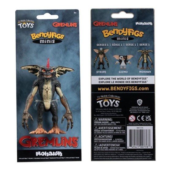 Mini Mohawk Gremlins Bendyfig figura flexible 11 cm