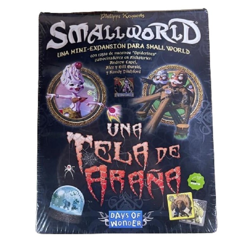 Small World: Una Tela de Araña : mini expansión