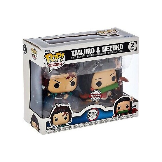 Funko POP! Tanjiro & Nezuko 2 Pack Special Edition (Demon Slayer)